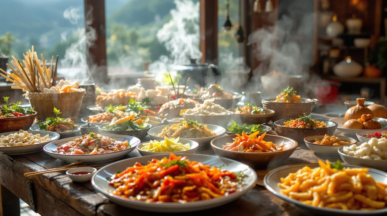 舌尖上的中国：地方美食探店特辑 视频封面 - 天空视频